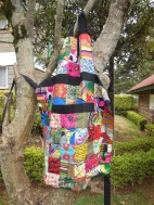 Tuungane Pamoja patchwork apron